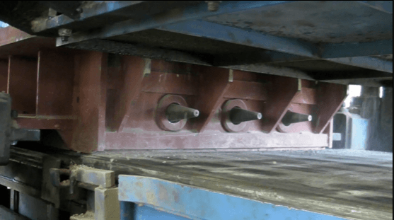 Bordillos de concreto con agujeros